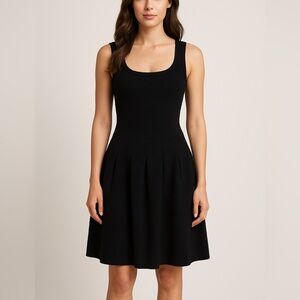 Azzedine ALAIA Dress Knit Fit Flare